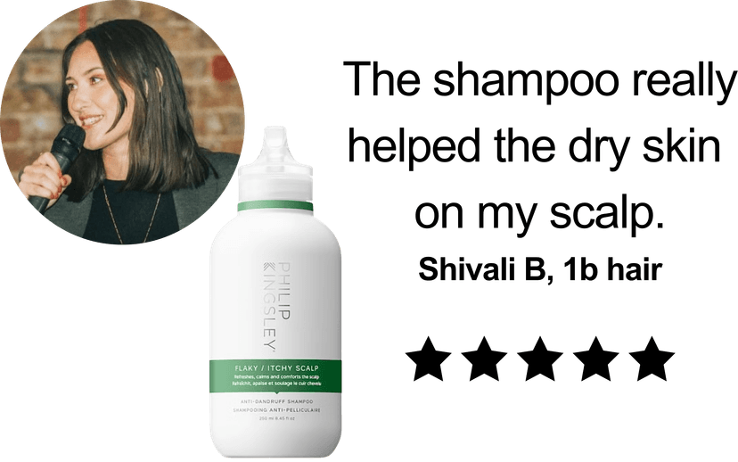 The shampoo really helped the dry skin on scalp.